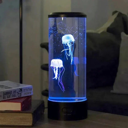 AquaGlow - LED Manet Nattlampa – Sfe belysning för Vardagsrum och Sovrum