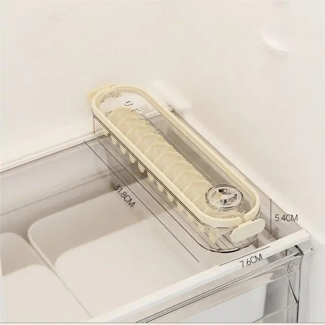 Staplingsbara fräscha behållare med fräschhållningsventil - Förvaringslösningar för livsmedel i kylskåpet - 4-pack