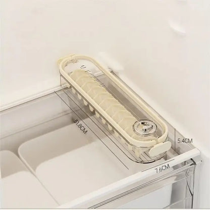 Staplingsbara fräscha behållare med fräschhållningsventil - Förvaringslösningar för livsmedel i kylskåpet - 4-pack