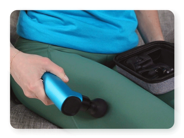 Royaleva Mini Muscle Massage Gun – Bärbar Handhållen Perkussion Massager för Djupvävnadsavlastning