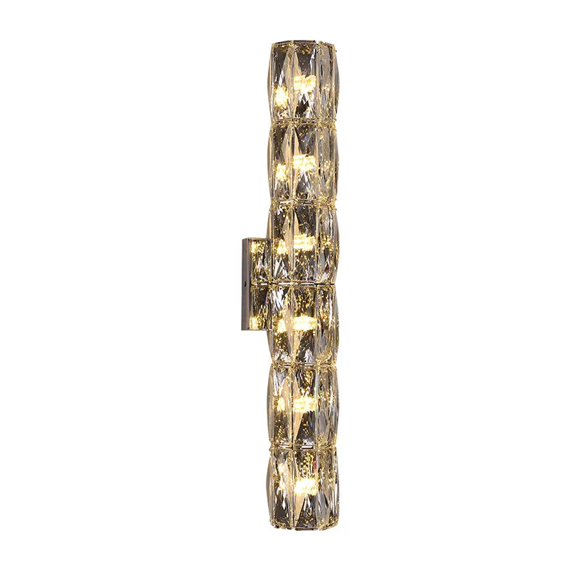 CrystalLuxe - Kunglig Sovrums Vägglampa