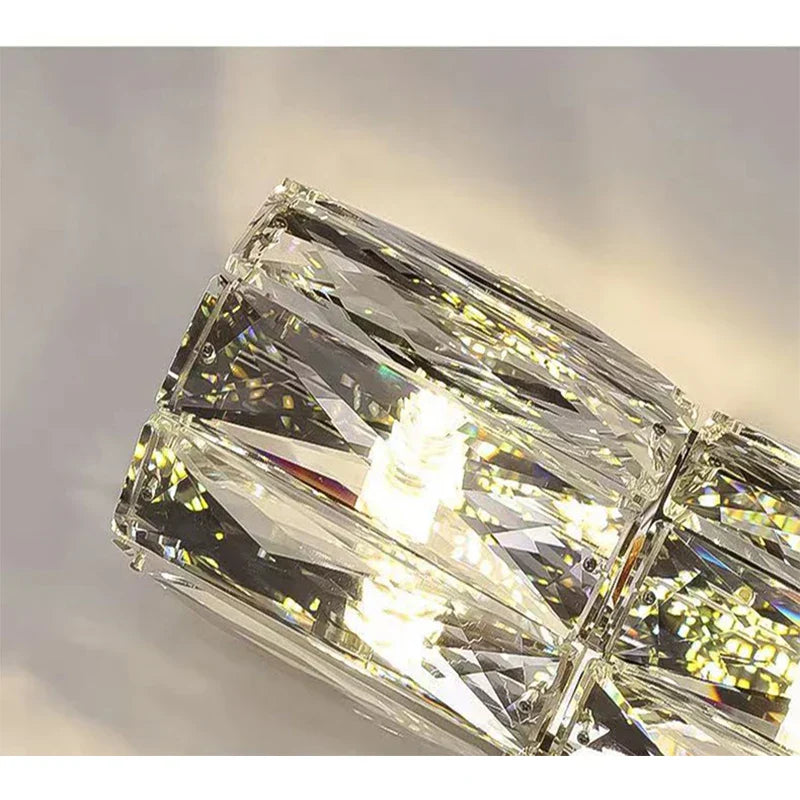 CrystalLuxe - Kunglig Sovrums Vägglampa