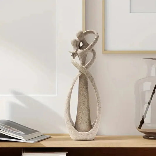 Carvallo – Romantisk Harpiks Skulptur med Tidlös Elegant