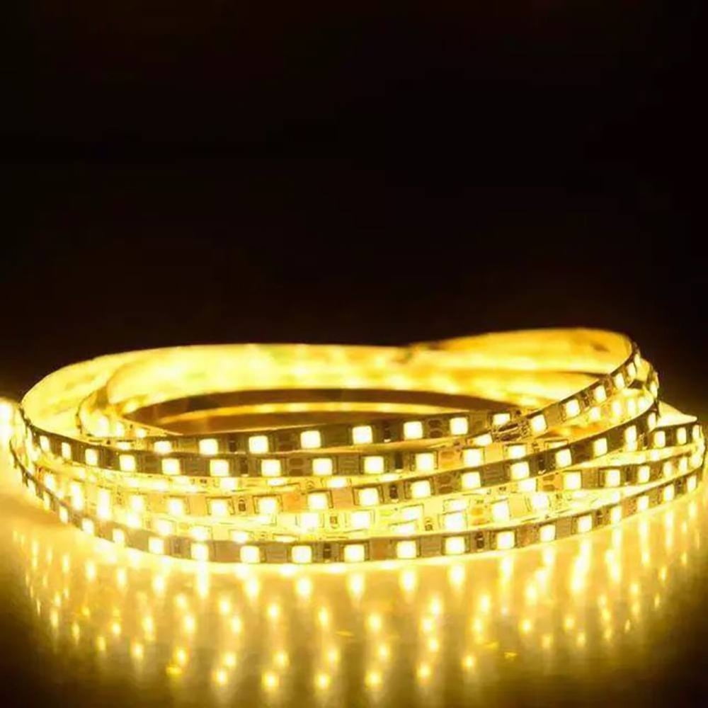 LED Ljuslister med fjärrkontroll – 2 meter flexibel strip för dekorativ belysning i skåp och hyllor