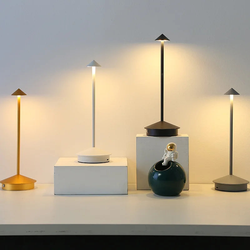 Touch-Sensor LED Bordslykt – Dimbar