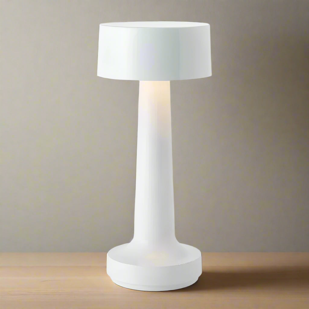 RoyaleGlow Trådlös LED Bordslampa – Dimbar Touch-Control Lampa för Hem & Kontor