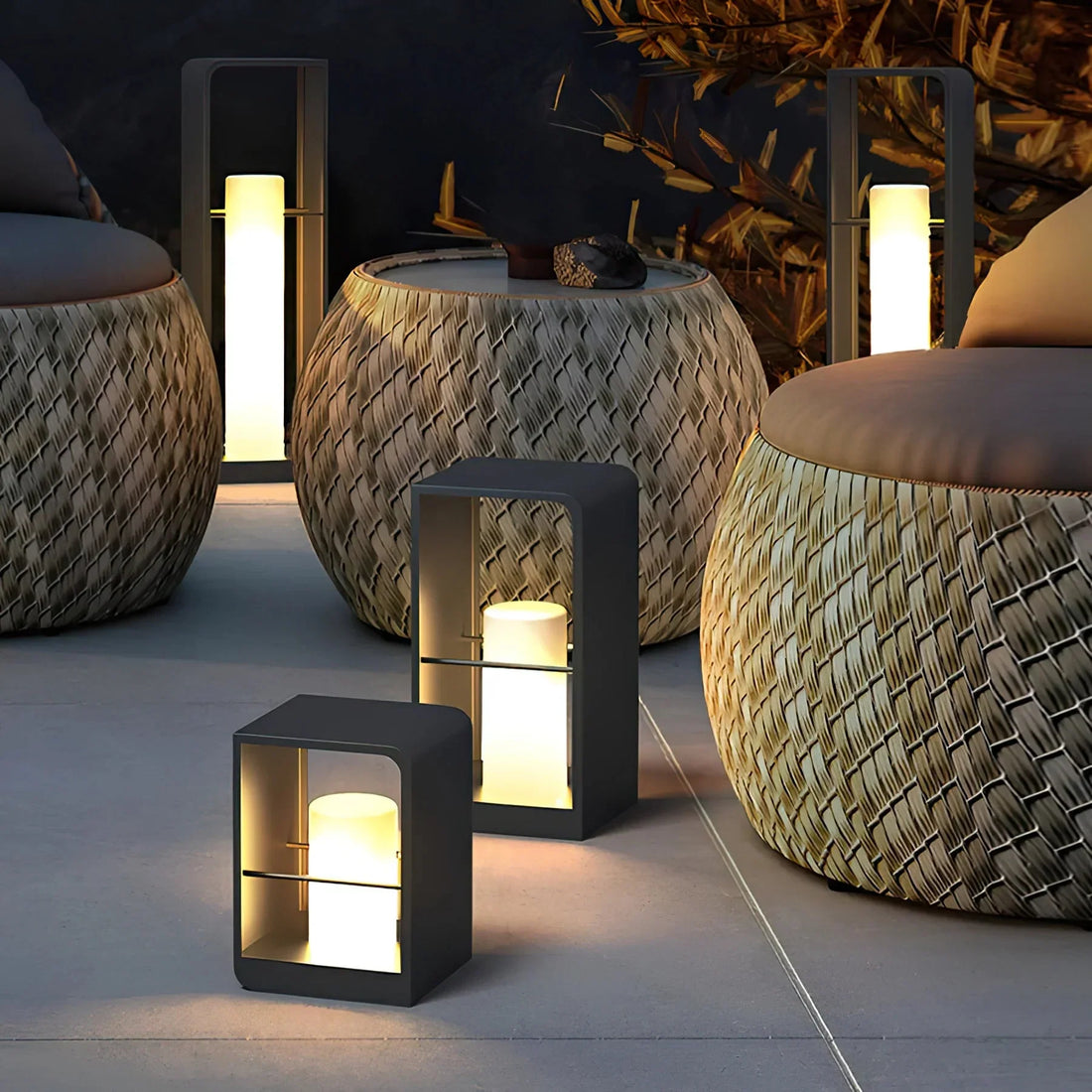 Trädgårdslampa - Solenergi Utomhuslampa