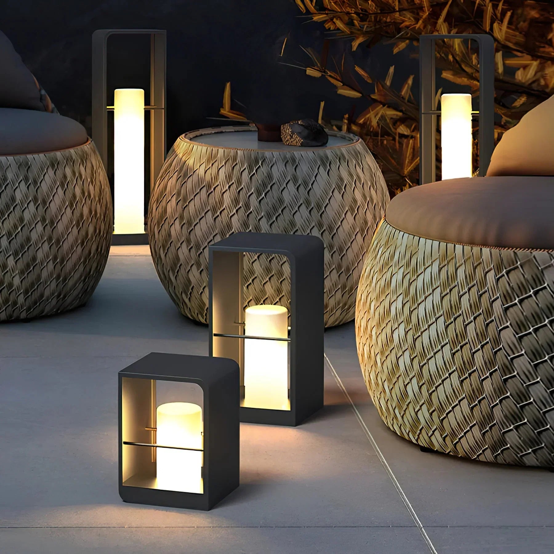 Trädgårdslampa - Solenergi Utomhuslampa