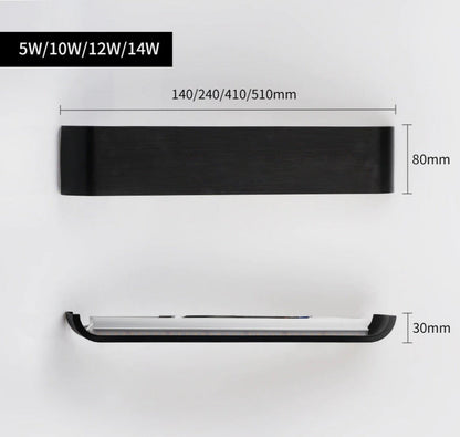 GlowLine - Stilren LED-vägglampa för modern belysning