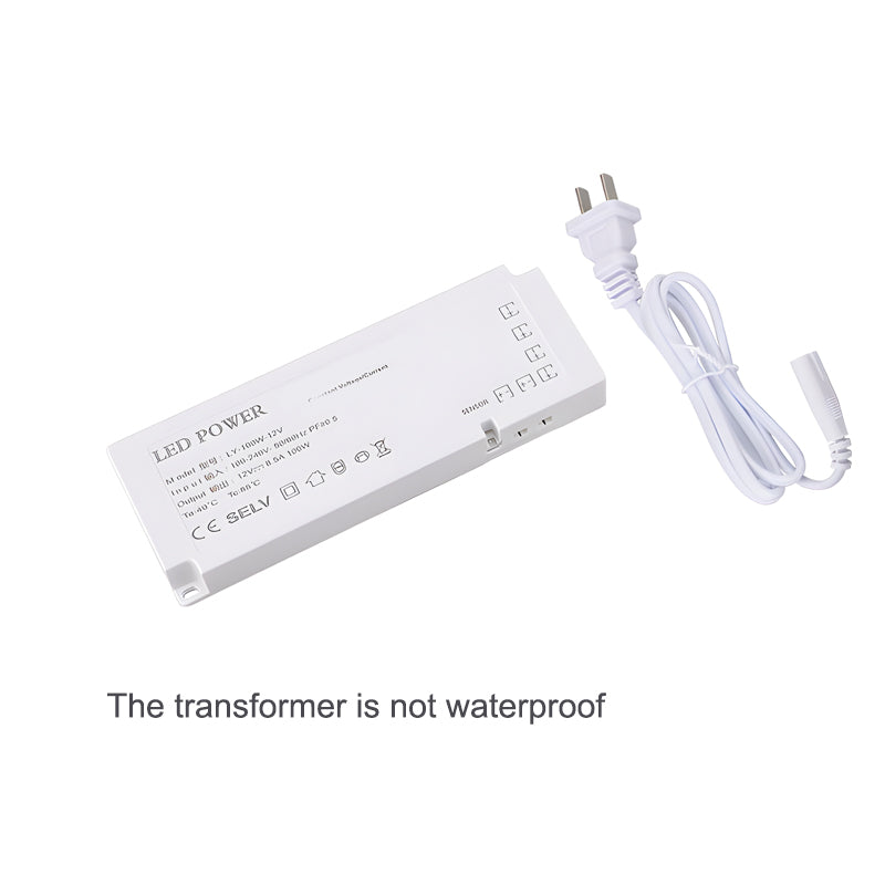 KastLicht - 6 stycken Långa 12V LED Strips för Kabinettsbelysning