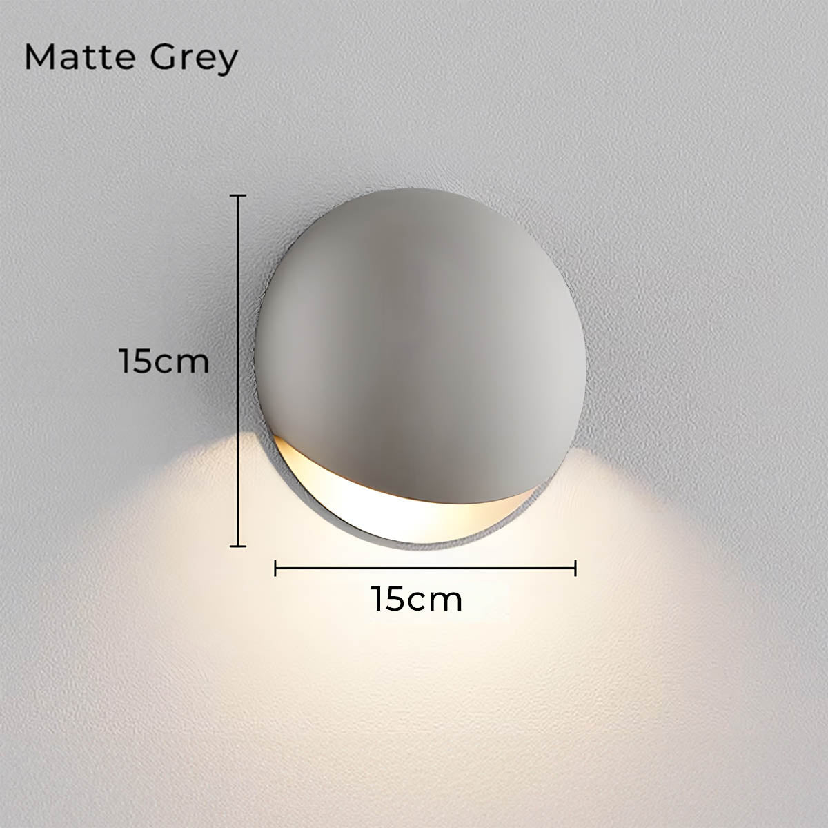 Carvallo – Minimalist Vägglampa med Naturlig Elegans