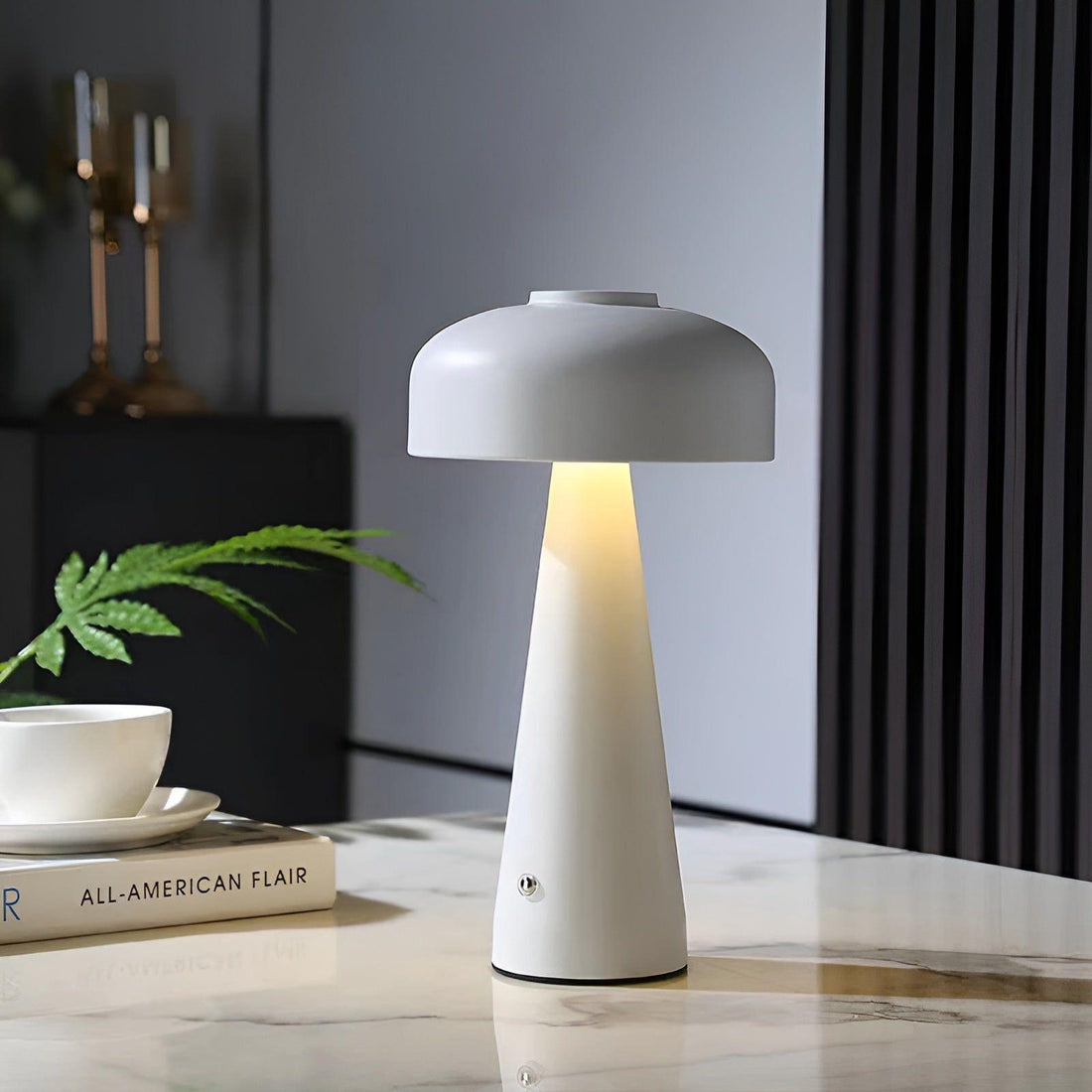 Trådlampa LED-bordslampa – Modern uppladdningsbar och trådlös | Enkel nordisk design
