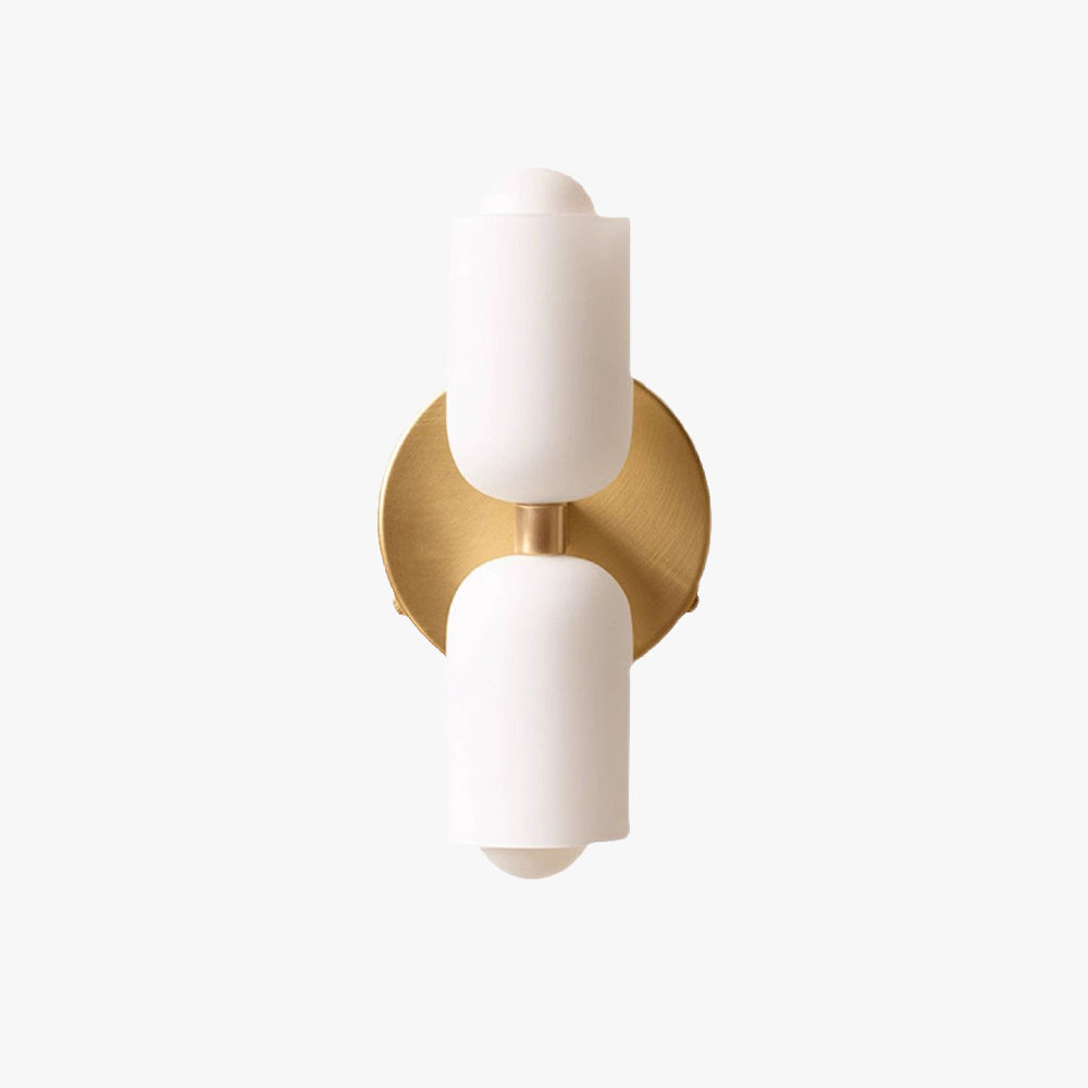 Morandi Moderne LED Vägglampa Svart Glas Sovrum/Vardagsrum