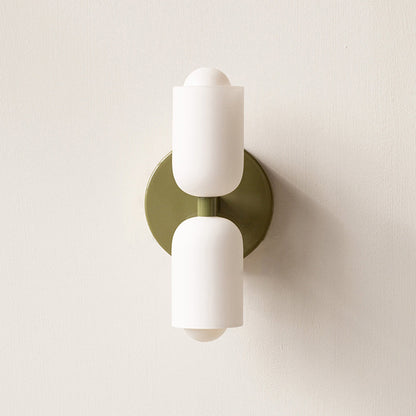 Morandi Moderne LED Vägglampa Svart Glas Sovrum/Vardagsrum
