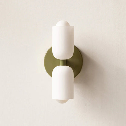 Morandi Moderne LED Vägglampa Svart Glas Sovrum/Vardagsrum