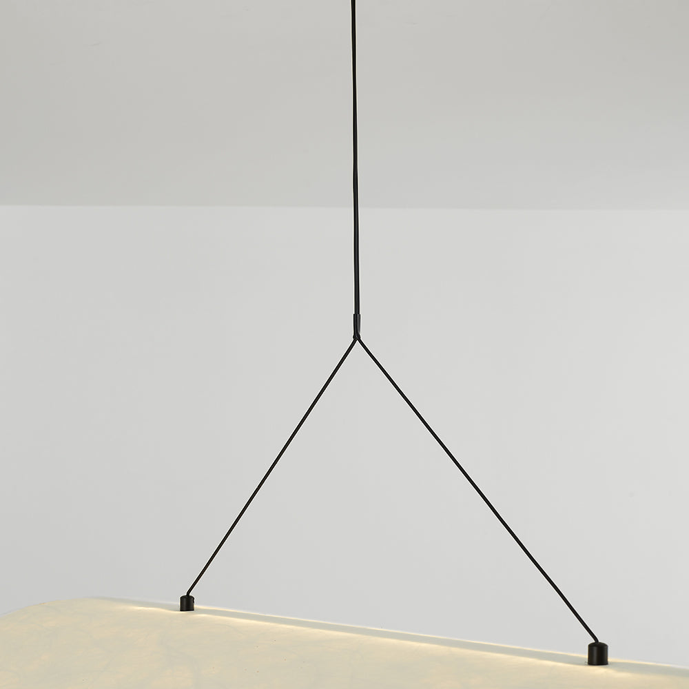 LunaLux Modern LED Taklampa i Metall och Konstsilke i Vitt för Sovrum