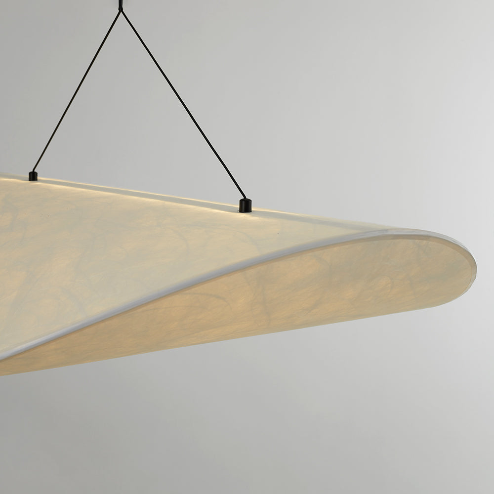 LunaLux Modern LED Taklampa i Metall och Konstsilke i Vitt för Sovrum