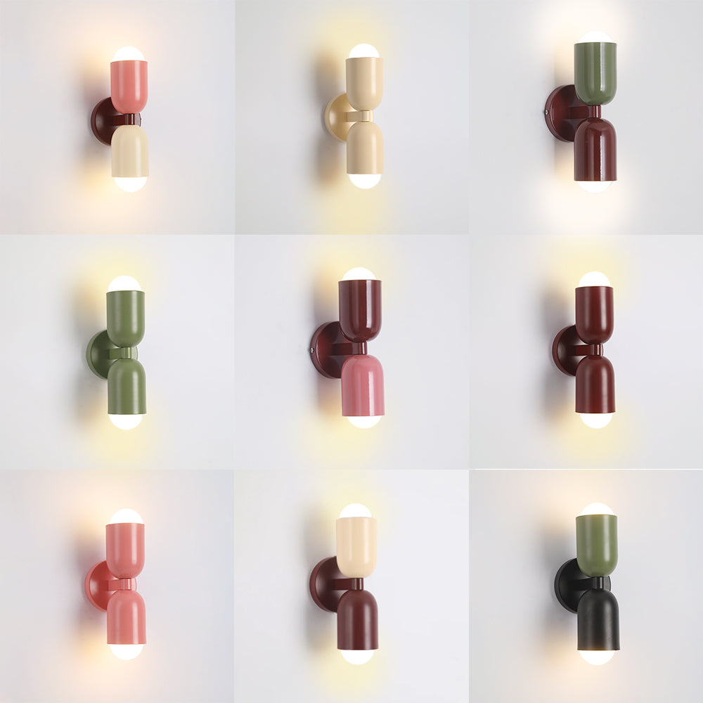 Eclipse LED Vägglampa – Morandi Stil i Metall