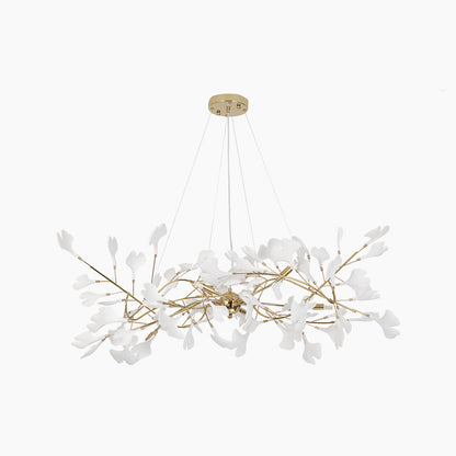 OliviaLeaf - Elegant taklampa i ginkgo-form
