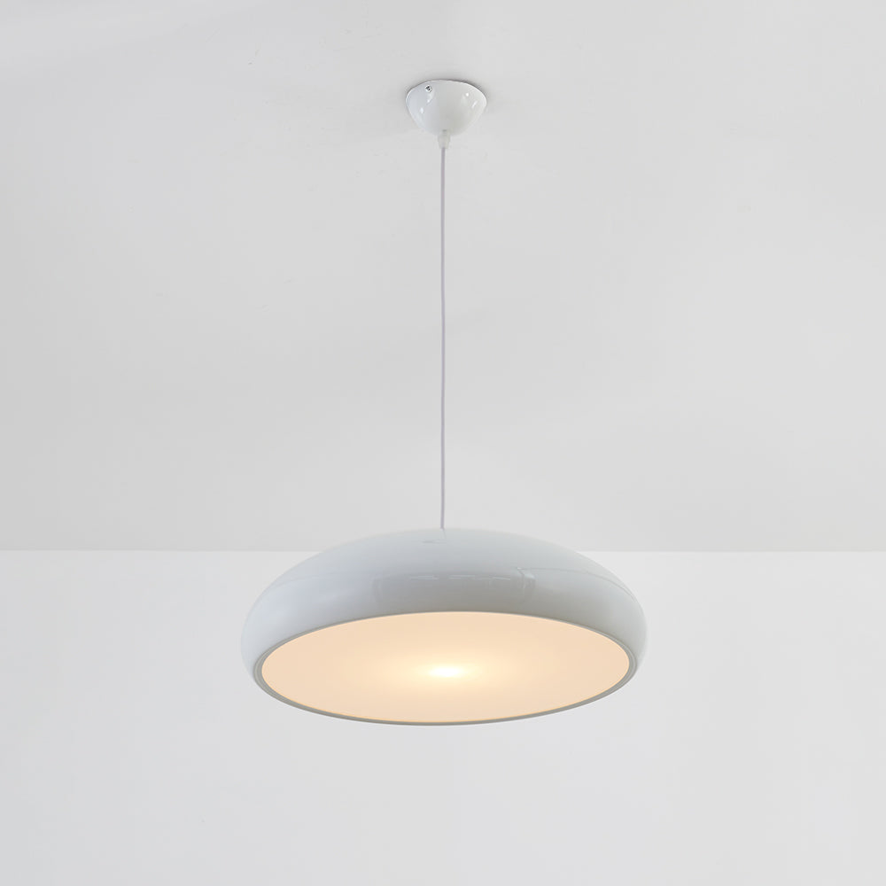 Celestia Ronde LED Taklamp - Vit Metall för Sovrum och Vardagsrum