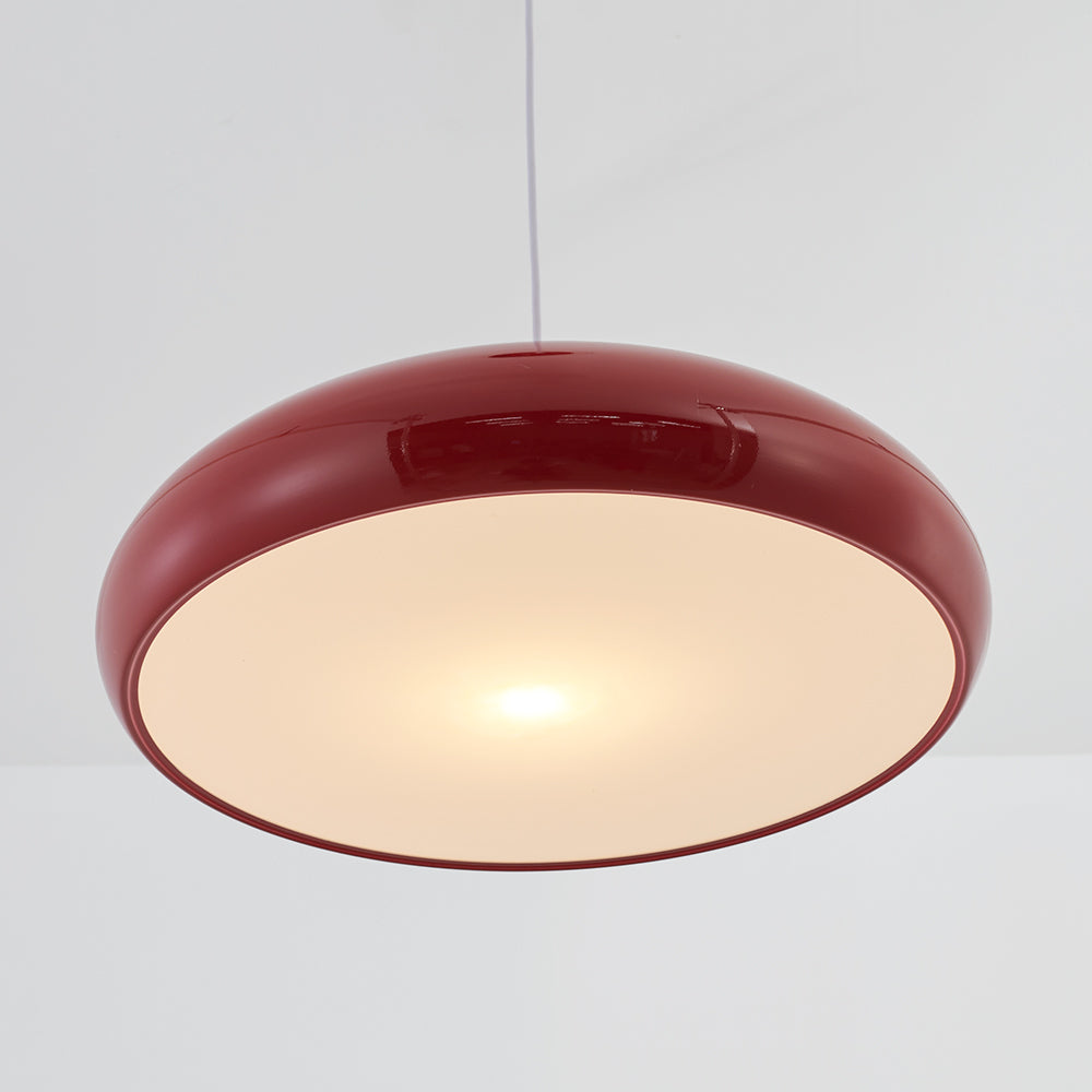 Celestia Ronde LED Taklamp - Vit Metall för Sovrum och Vardagsrum