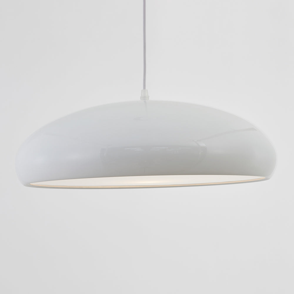 Celestia Ronde LED Taklamp - Vit Metall för Sovrum och Vardagsrum