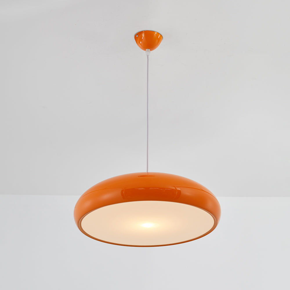 Celestia Ronde LED Taklamp - Vit Metall för Sovrum och Vardagsrum