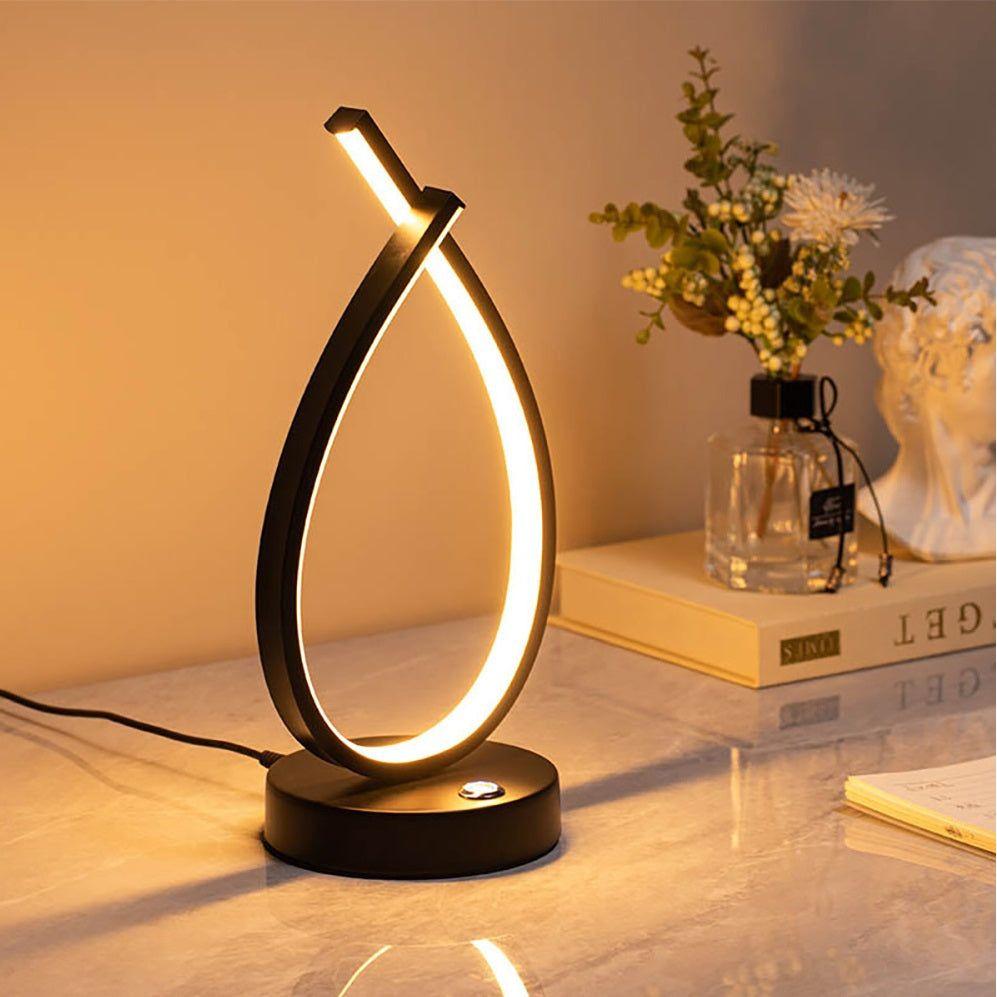 TranquilBeam Lampa - Sängbordslampa med touchswitch