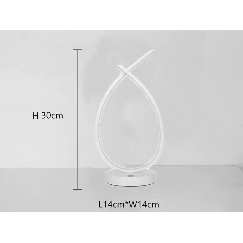 TranquilBeam Lampa - Sängbordslampa med touchswitch