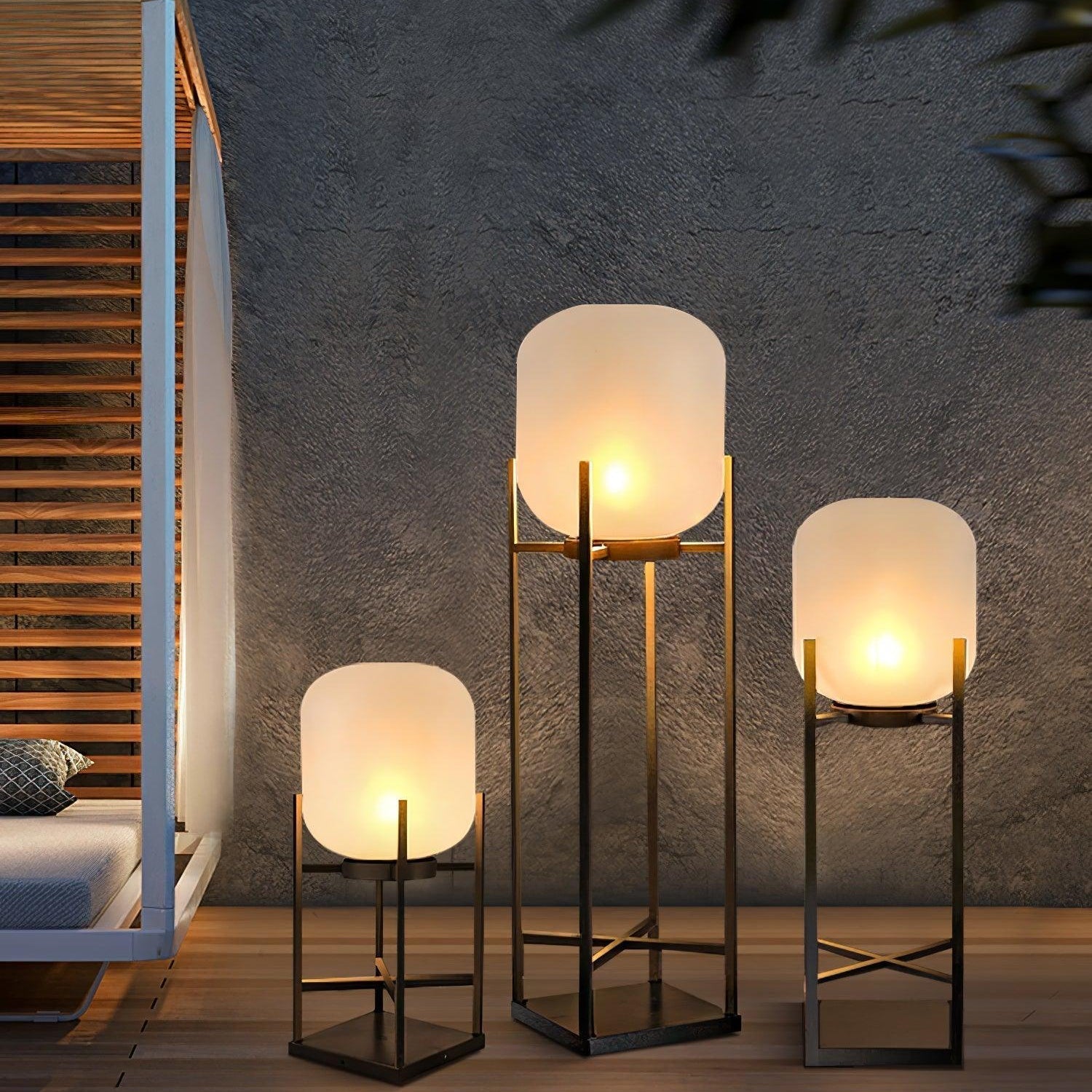 Elegant Solarlampa Golvlampa