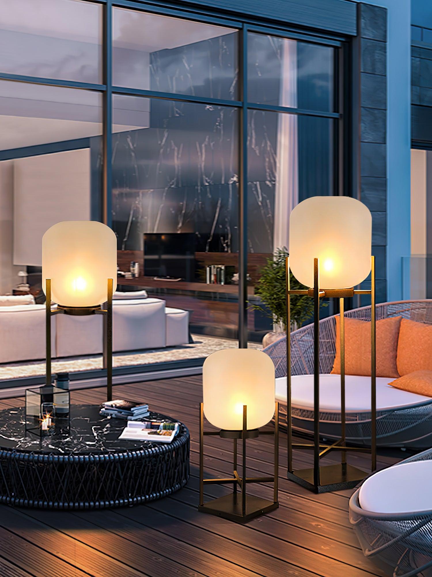 Elegant Solarlampa Golvlampa