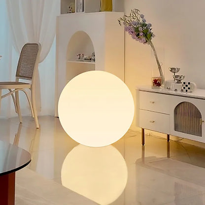 LumiGlobe – Stor LED Bollsamp, Modern Golvlampa för Stilfull Inomhusbelysning