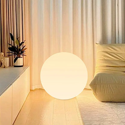 LumiGlobe – Stor LED Bollsamp, Modern Golvlampa för Stilfull Inomhusbelysning