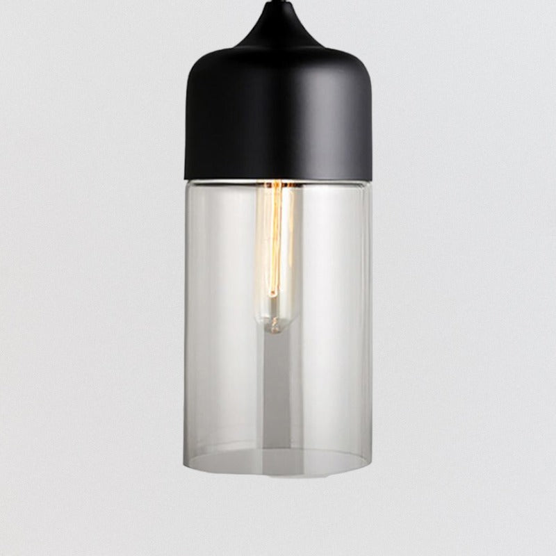 Lars Modern taklampa i metall och glas – Justerbar LED för samtida belysning av hemmet