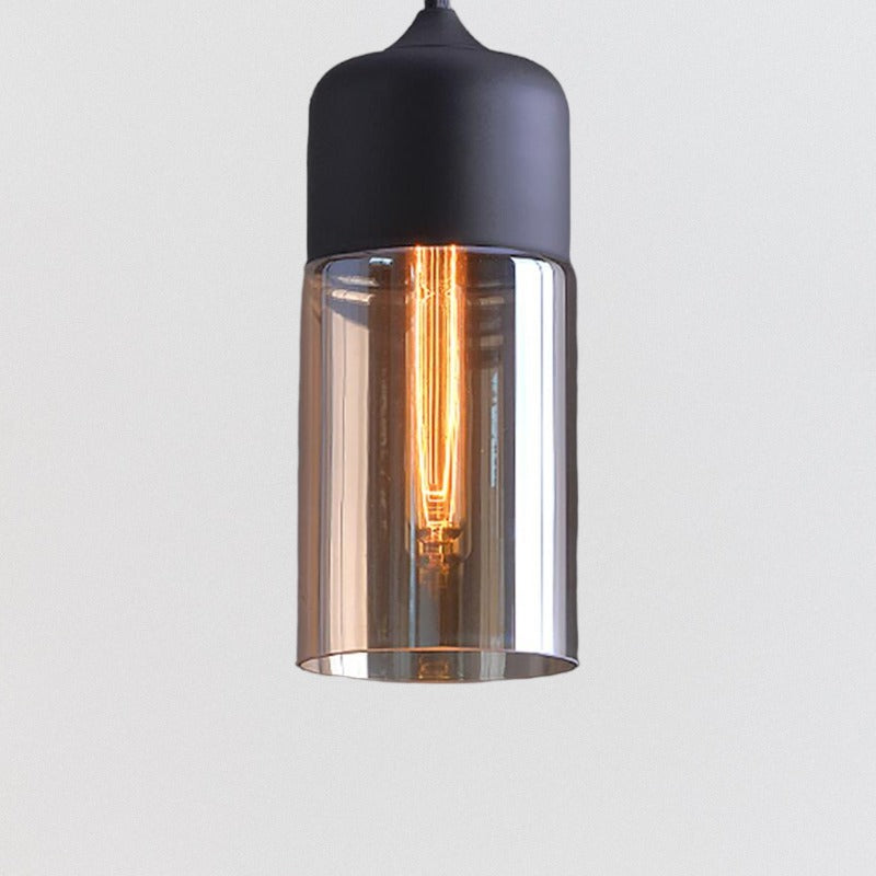 Lars Modern taklampa i metall och glas – Justerbar LED för samtida belysning av hemmet