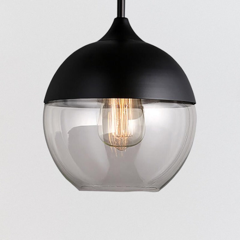 Lars Modern taklampa i metall och glas – Justerbar LED för samtida belysning av hemmet