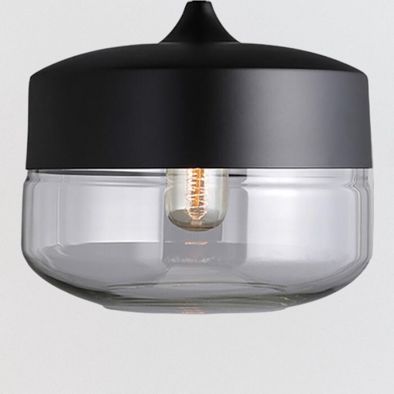 Lars Modern taklampa i metall och glas – Justerbar LED för samtida belysning av hemmet