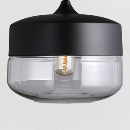 Lars Modern taklampa i metall och glas – Justerbar LED för samtida belysning av hemmet