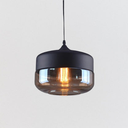 Lars Modern taklampa i metall och glas – Justerbar LED för samtida belysning av hemmet