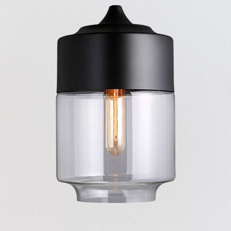 Lars Modern taklampa i metall och glas – Justerbar LED för samtida belysning av hemmet