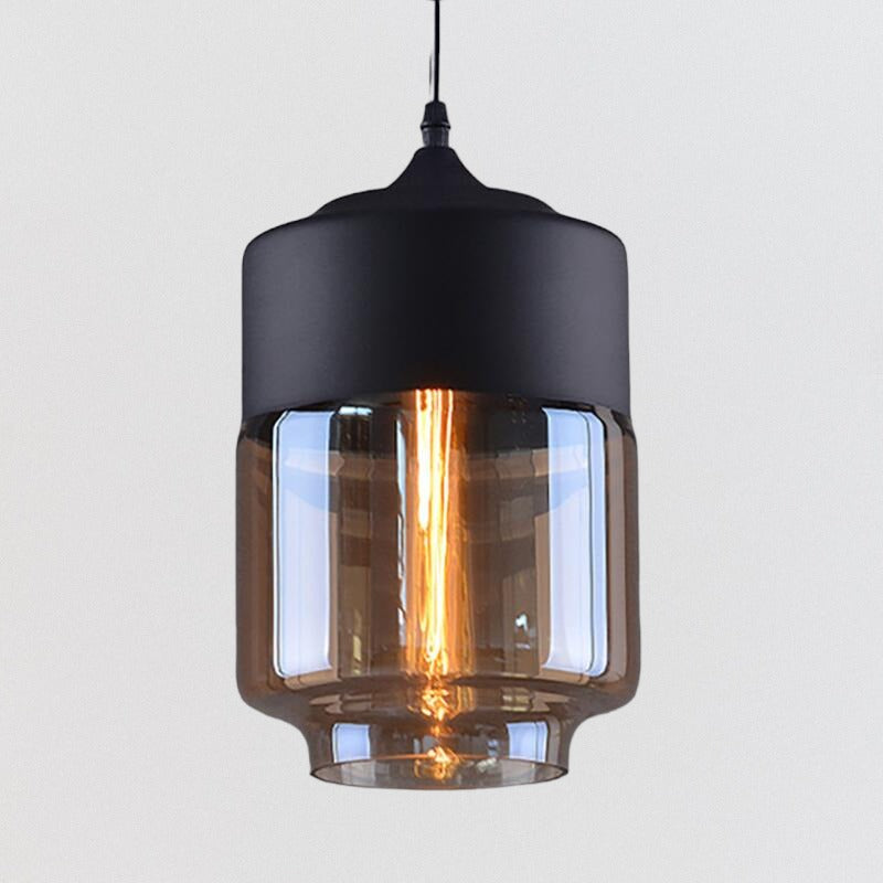 Lars Modern taklampa i metall och glas – Justerbar LED för samtida belysning av hemmet