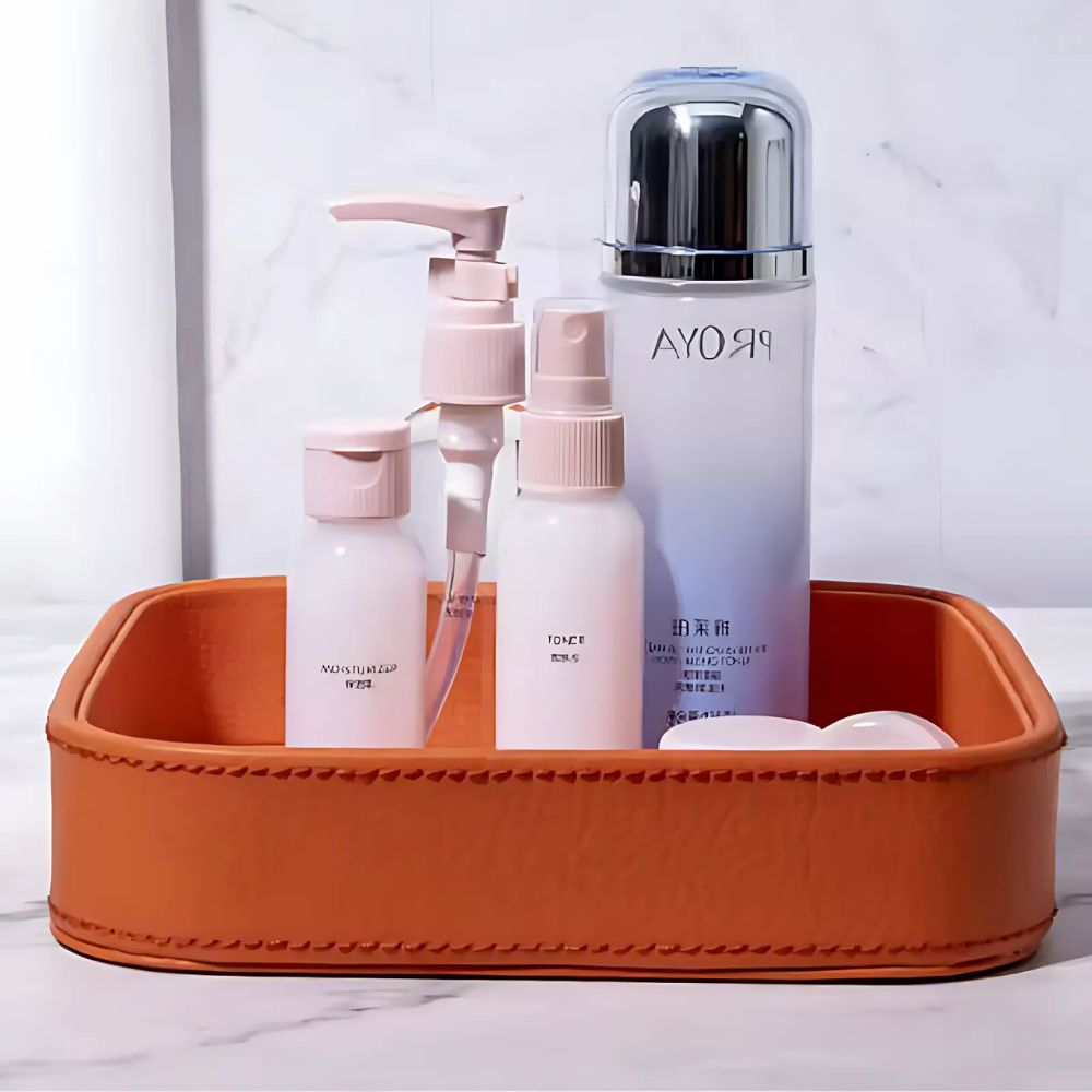 Luxe Läder tillbehör Organisatör