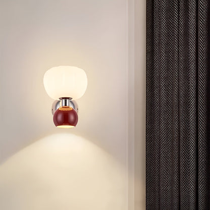 PumpkinGlow Light – Modern Pumpa Stil LED Vägglampa