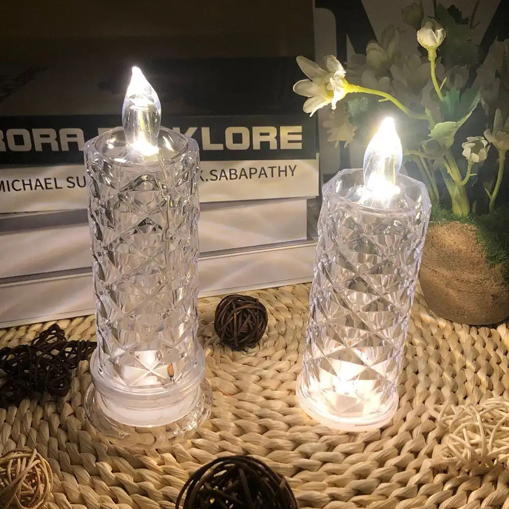 LuxeLicht - LED Diamant Nattljus för Sfeerbelysning i Sovrum &amp; Vardagsrum