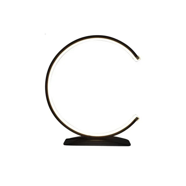 LumiArc - Modern LED Bordslarmpa med Touchkontroll | Dimbara & Energibesparande