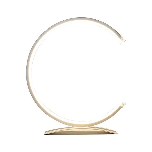 LumiArc - Modern LED Bordslarmpa med Touchkontroll | Dimbara &amp; Energibesparande