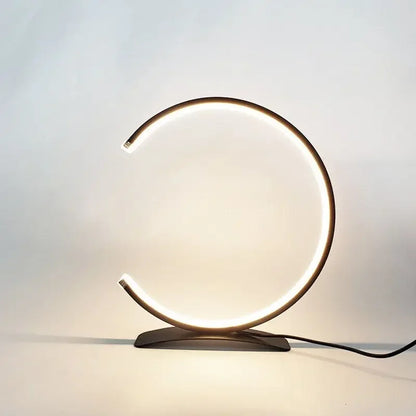 LumiArc - Modern LED Bordslarmpa med Touchkontroll | Dimbara &amp; Energibesparande