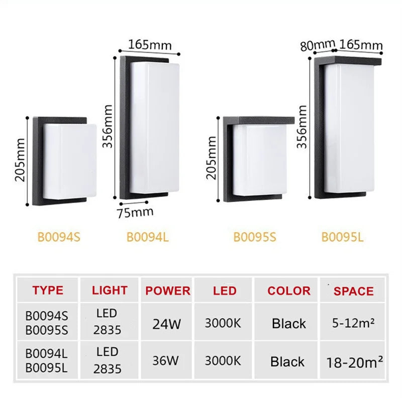 LuminAura - Modern LED Utomhusbelysning