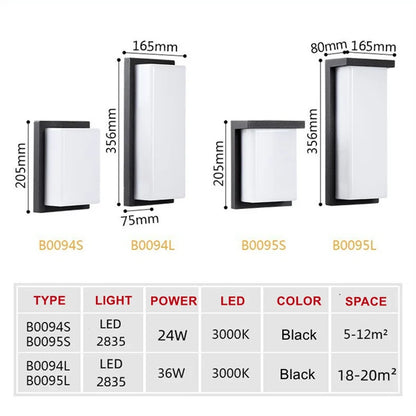 LuminAura - Modern LED Utomhusbelysning