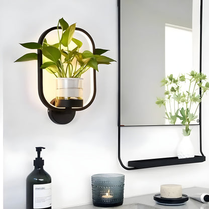 AisleBloom Light - Nordiska växt-LED-vägglampa